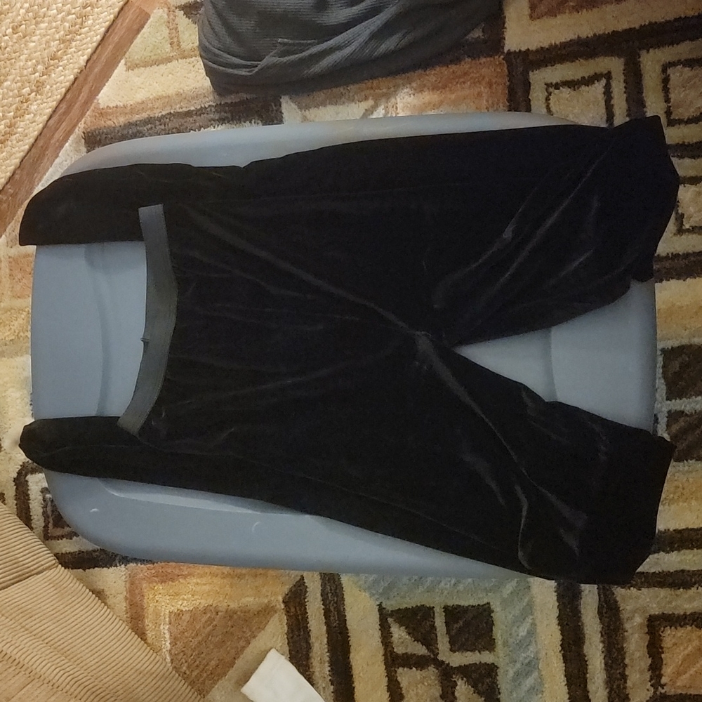 Vintage velvet stockings